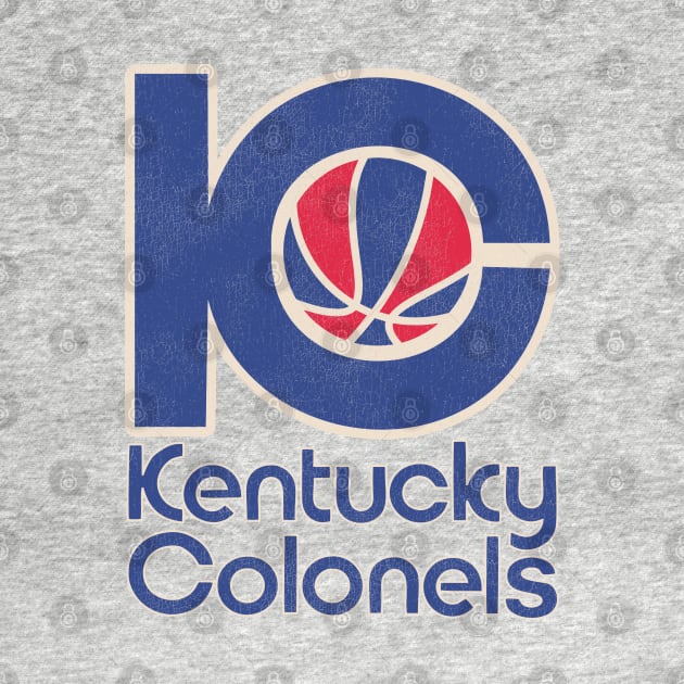 Retro Defunct Kentucky Colonels Basketball Team by darklordpug